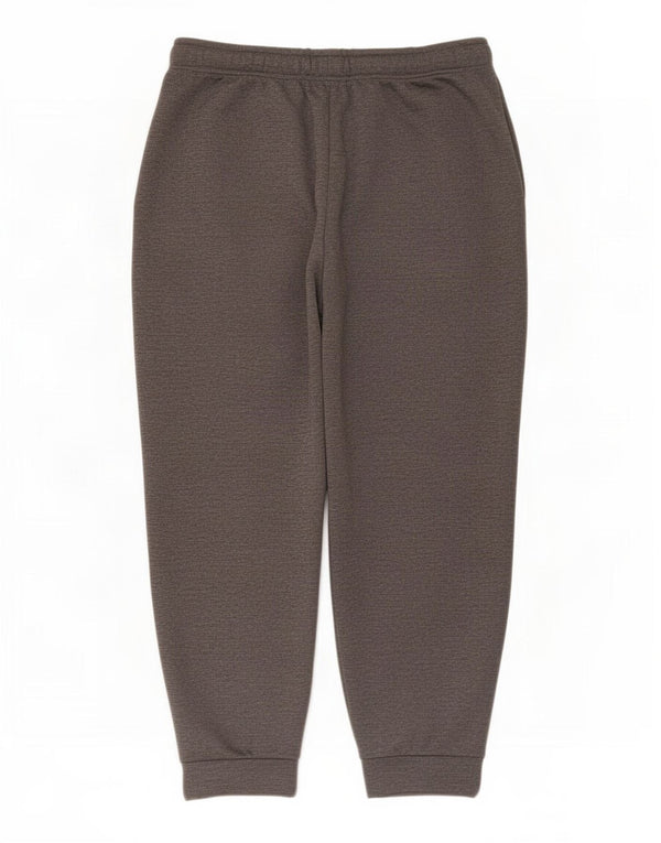 Nike Pantalon de survêtement Therma-Fit pour homme en coton gris Taille L