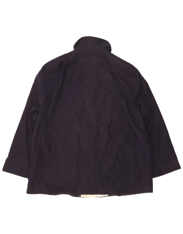 Marks & Spencer Veste utilitaire pour femme UK 20 2XL Bleu marine Polyester