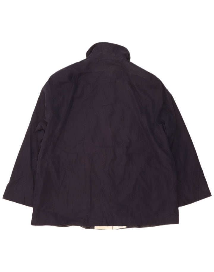 Marks & Spencer Veste utilitaire pour femme UK 20 2XL Bleu marine Polyester