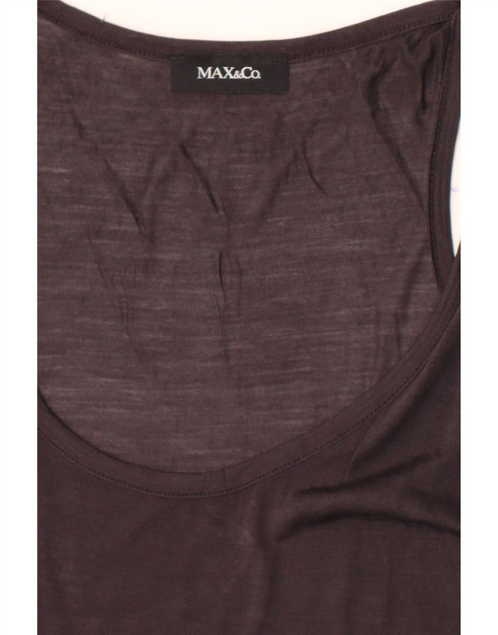 Max & Co. Débardeur pour femme UK 12 Medium Noir