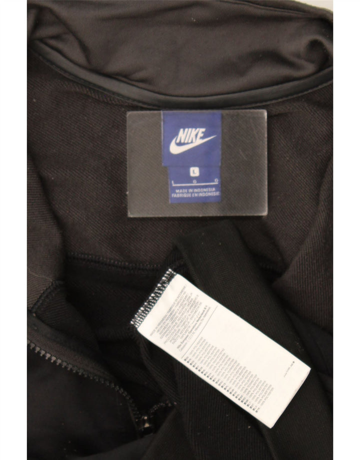 Nike Veste de survêtement pour homme Large Gris Colorblock Polyester