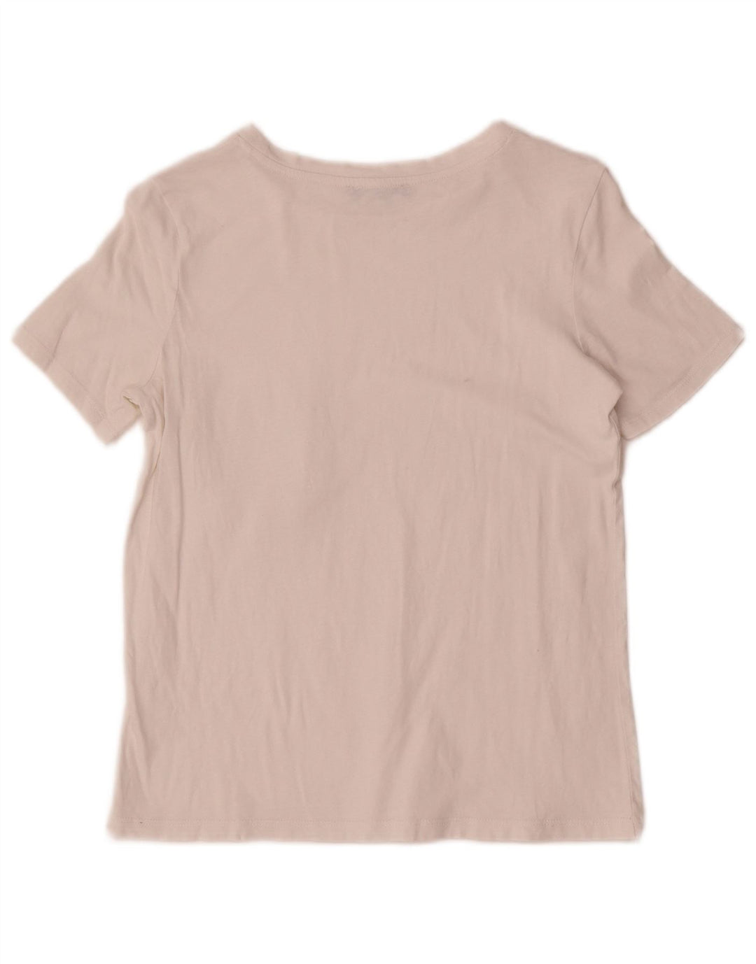 Zara T-Shirt Femme Top UK 10 Petit Blanc