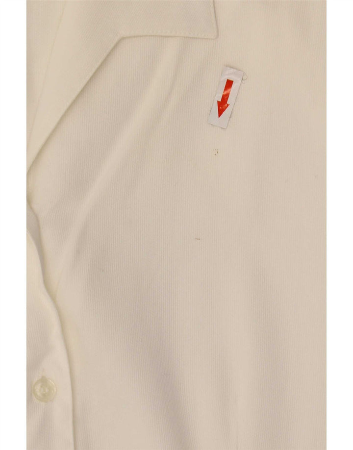 chemise femme vintage UK 16 Grand Blanc