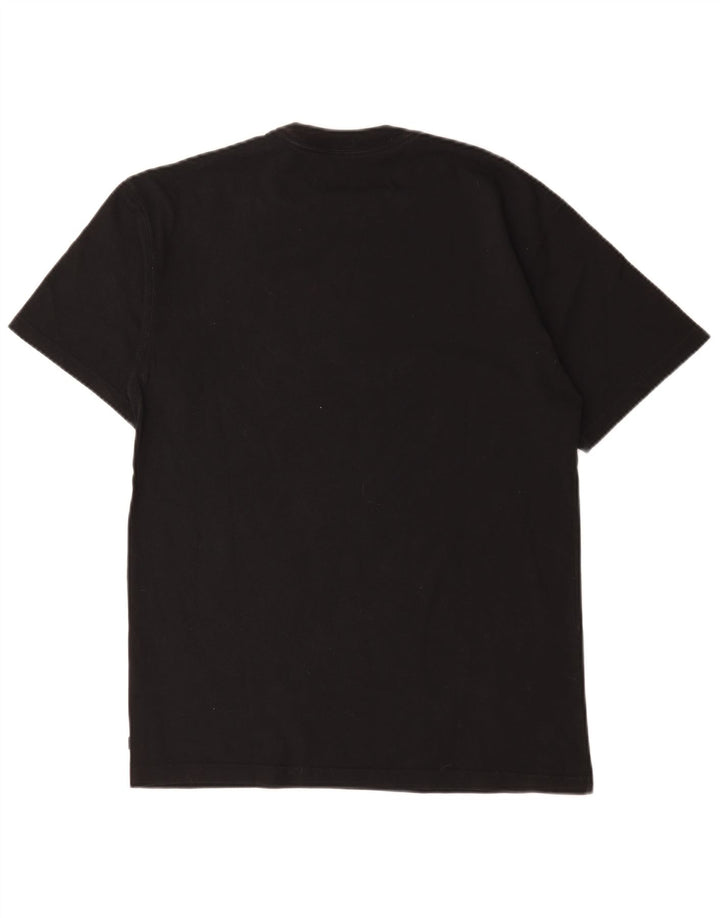 Nike T-shirt graphique pour homme en coton noir Taille S
