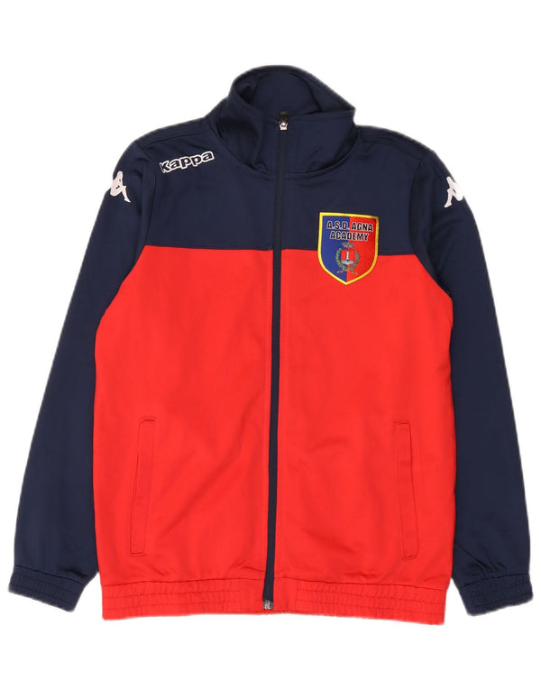 Kappa Boys A.S.D. AGNA ACADEMY Veste de survêtement 11-12 ans Bleu marine
