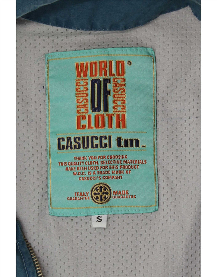Casucci Gilet utilitaire pour homme UK 36 Petit Bleu Coton