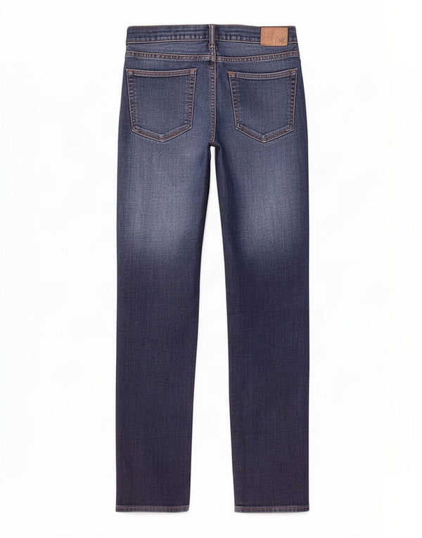 Jean droit homme Gap W32 L30 bleu marine coton