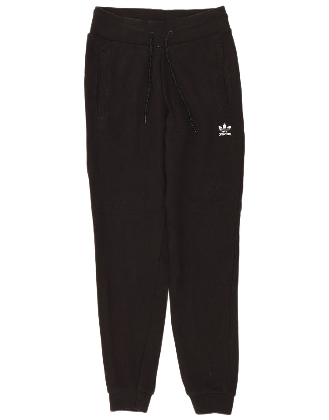 ADIDAS Pantalon de survêtement pour femme Joggers UK 6 XS Noir Coton