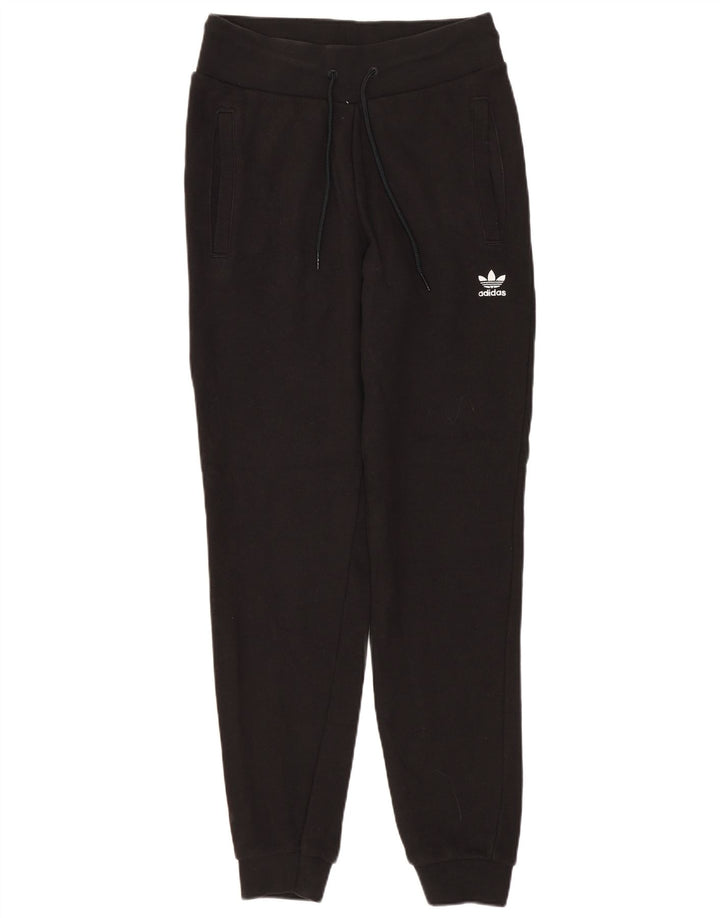 ADIDAS Pantalon de survêtement pour femme Joggers UK 6 XS Noir Coton