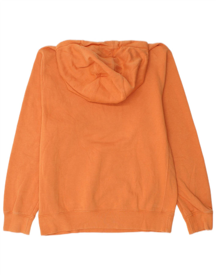 Nike Pull à capuche pour homme Petit coton orange