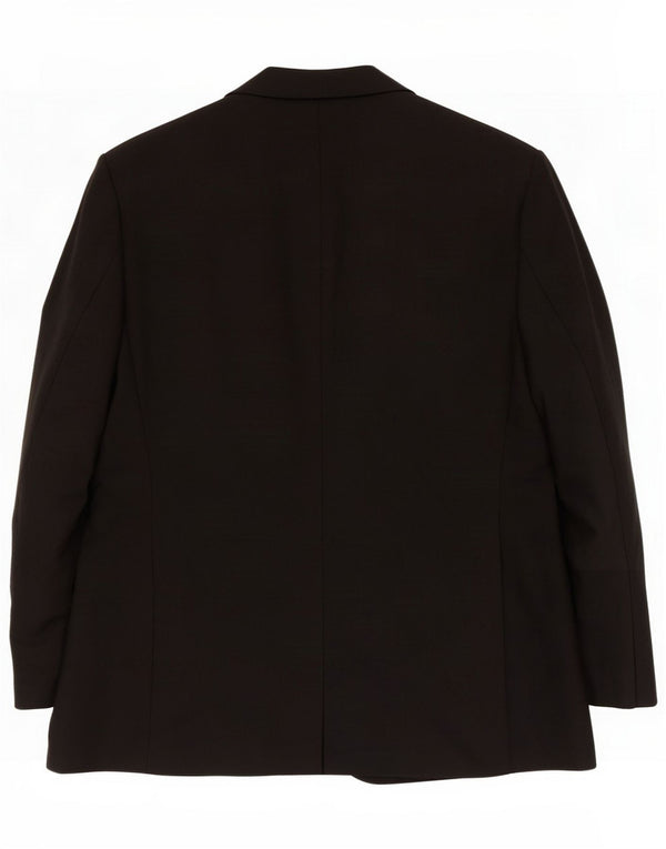 Marks & Spencer Veste blazer à 2 boutons pour homme UK 38 Polyester noir moyen
