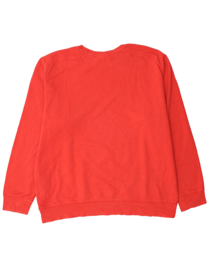 Timberland Sweat-shirt pour homme en coton rouge 3XL