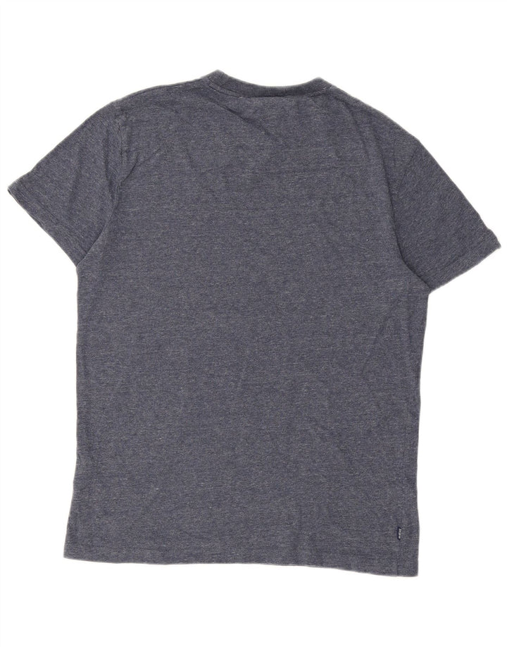 Superdry T-Shirt Homme Bleu Marine Moyen Coton