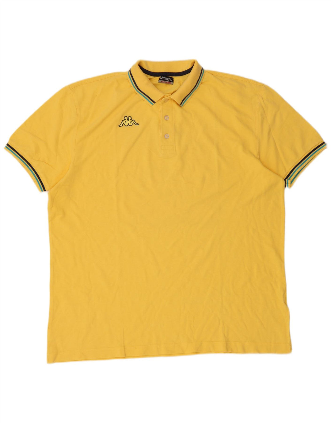 Kappa Polo Homme 3XL Jaune