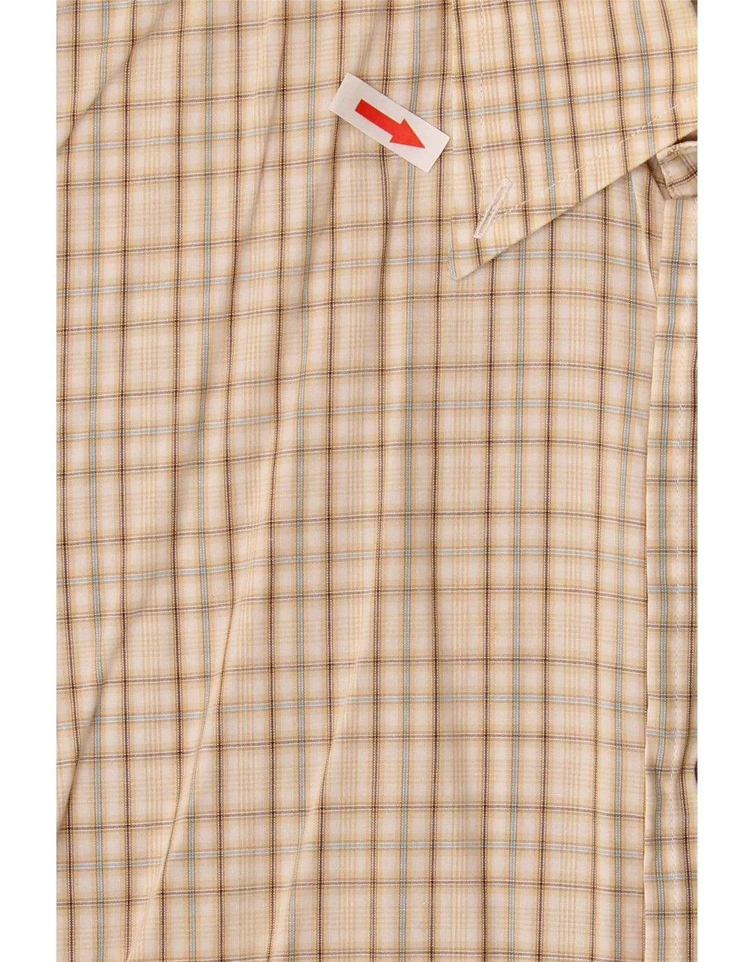 Trussardi Chemise En Coton À Carreaux Beige Moyen |