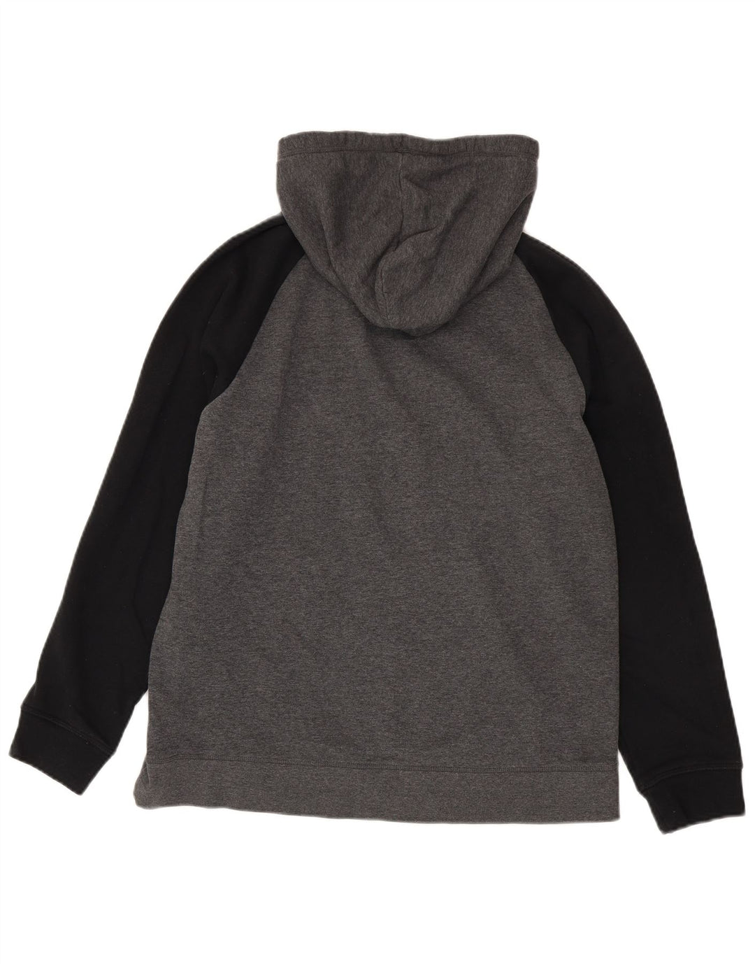Reebok Pull à Capuche Graphic Homme Gris Moyen Colourblock Cotton