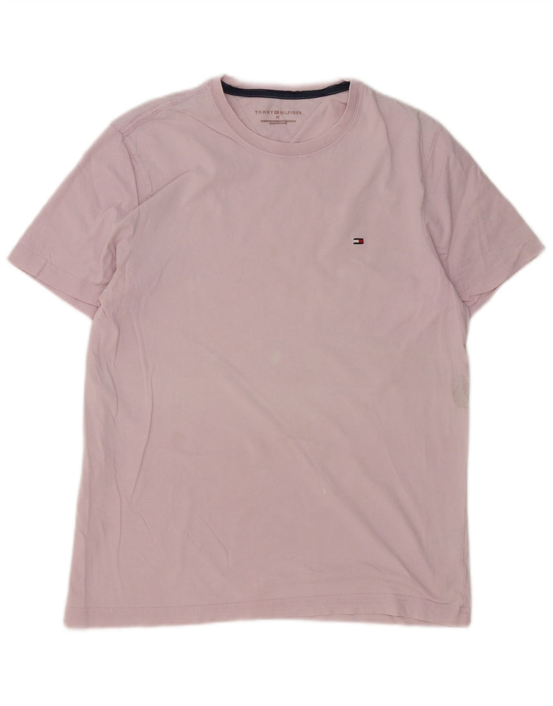 Tommy Hilfiger T-Shirt Homme Rose Moyen Coton