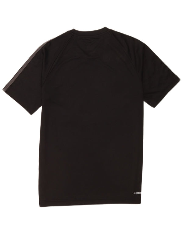 Adidas Hommes Aeroready T-Shirt Haut Petit Noir Polyester