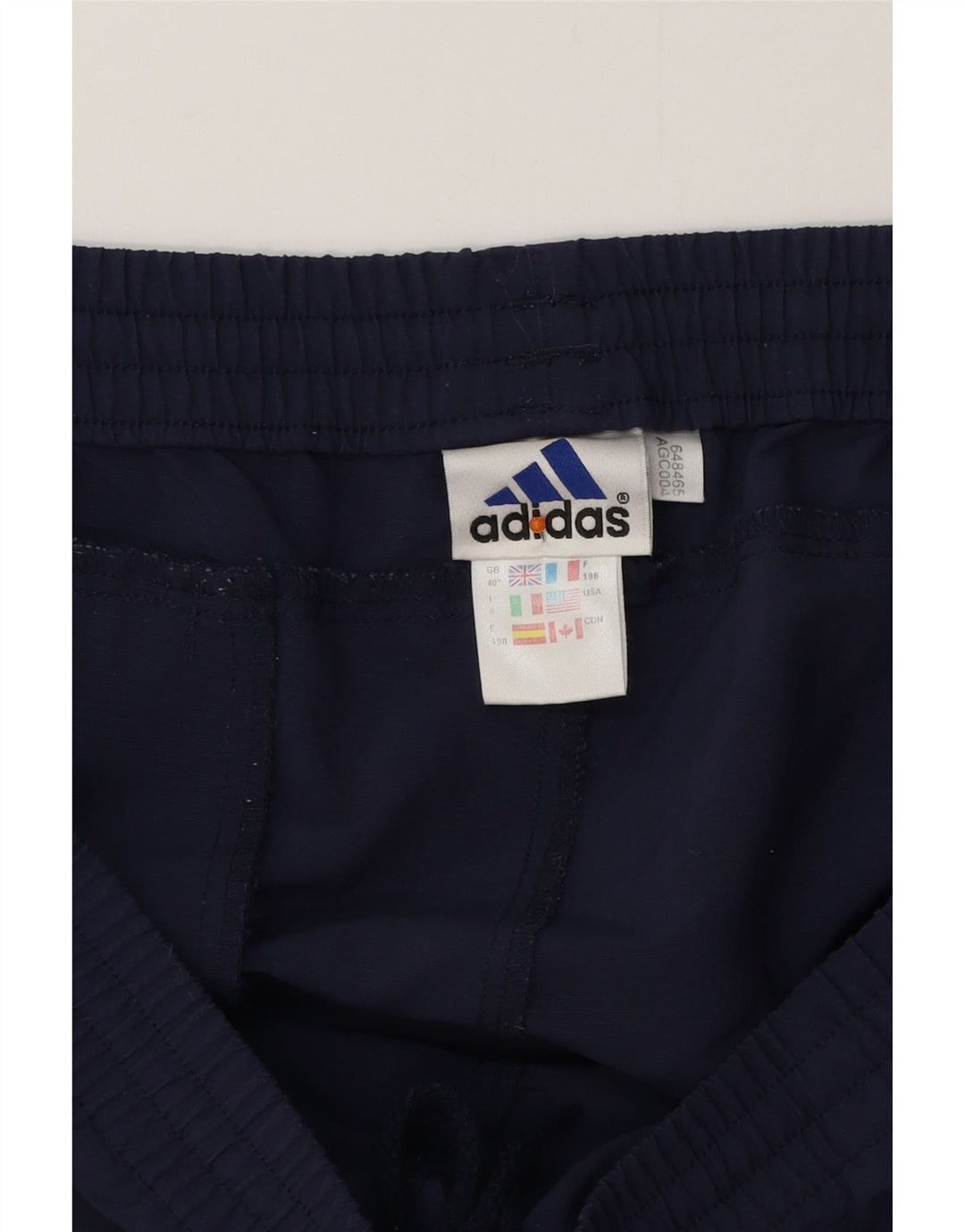 ADIDAS Pantalon de Survêtement Capri Homme XL Bleu Marine Polyester