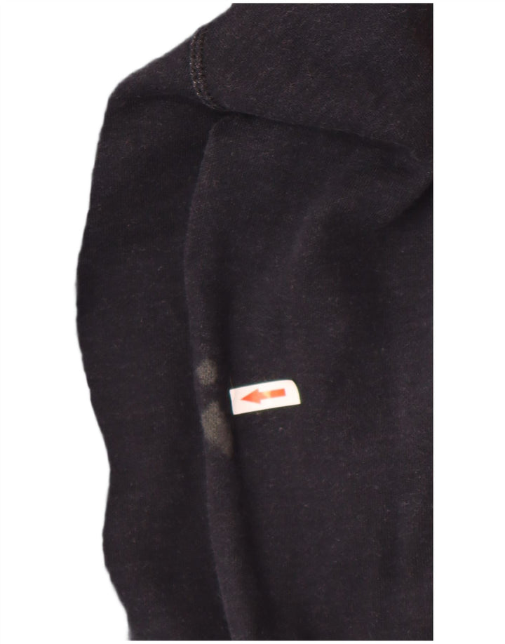 Marc Jacobs Sweat-shirt graphique pour homme en coton bleu marine Taille S