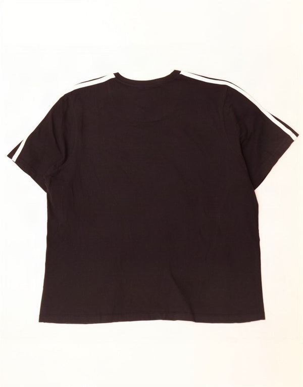 Adidas T-Shirt Homme Haut 3XL Noir