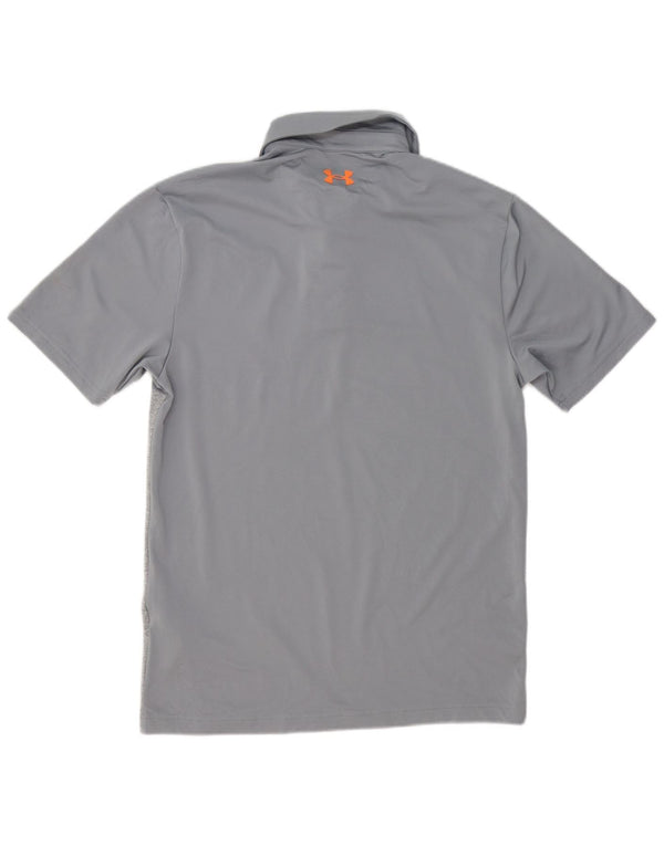 Under Armour Polo Homme Petit Gris Colorblock Polyester
