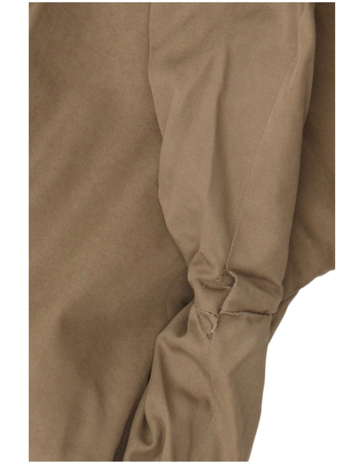 vintage Mens Overcoat UK 40 Grand Coton Beige