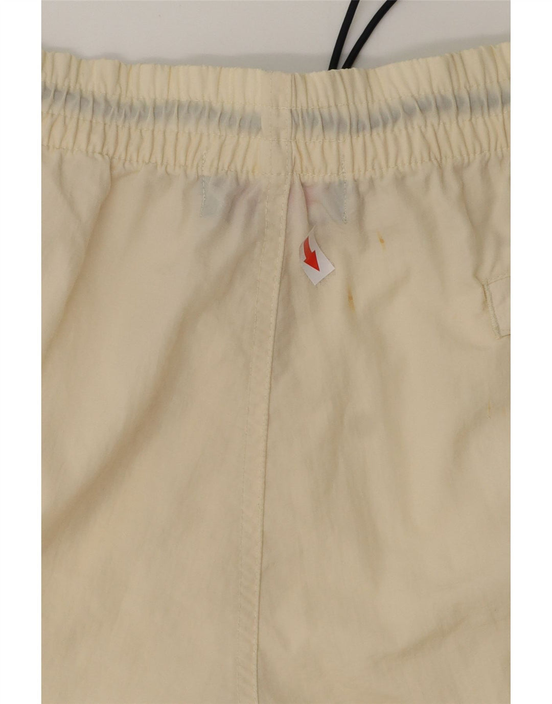 KAPPA Short de Bain Homme Large Blanc Cassé Polyamide