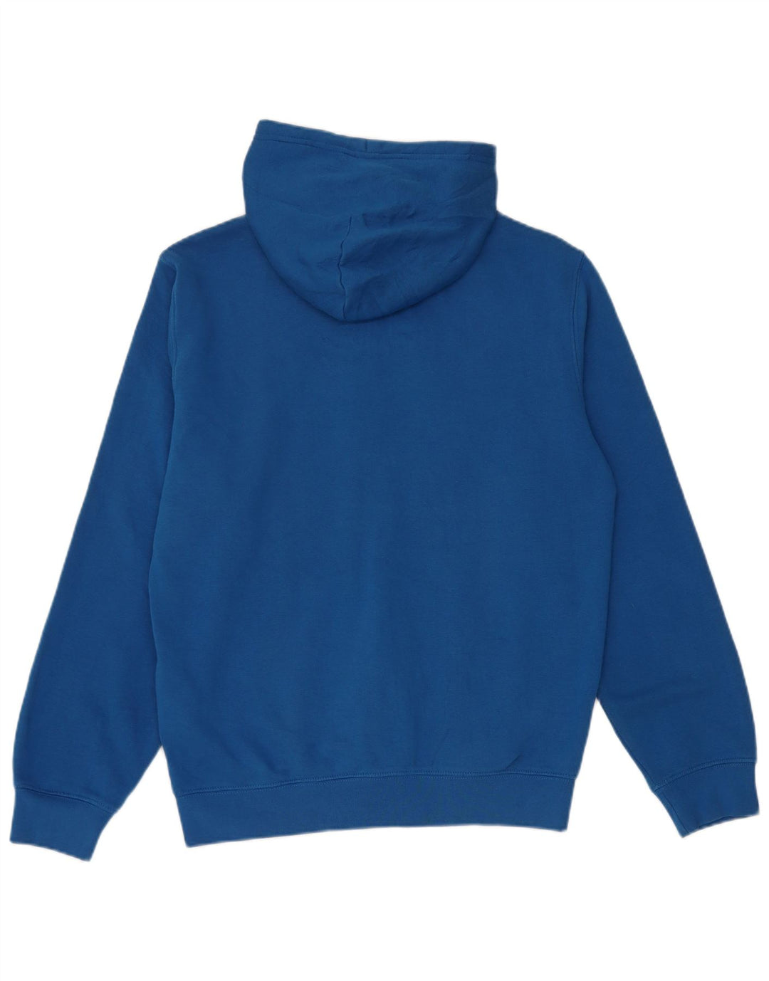 Champion Pull à Capuche Zippé Graphique Homme Bleu Moyen Coton