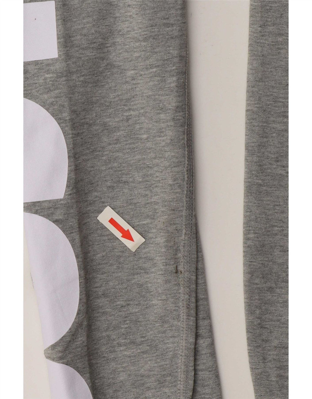 Leggings graphiques Nike pour femmes UK 10 petit coton gris