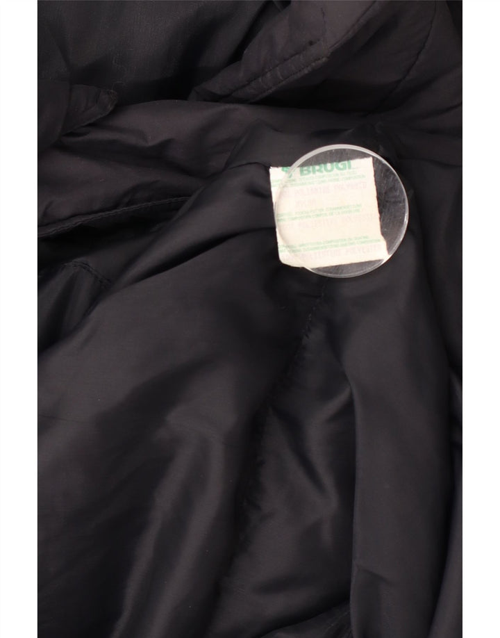 Brugi Manteau coupe-vent pour femme UK 22 3XL Noir Polyamide