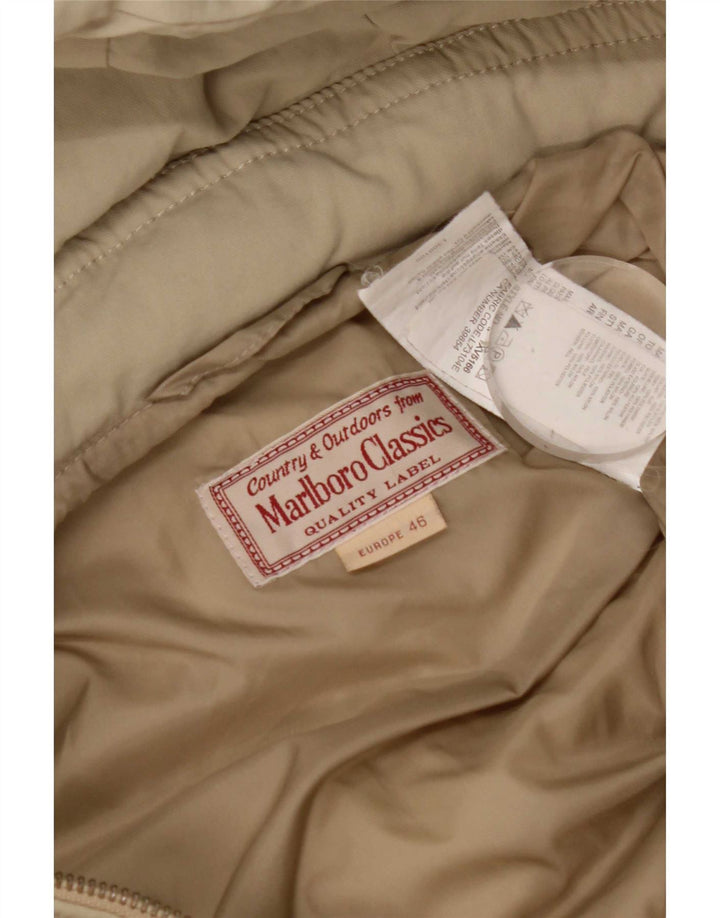 Marlboro Classics Veste matelassée à capuche pour femme EU 46 XL Nylon beige