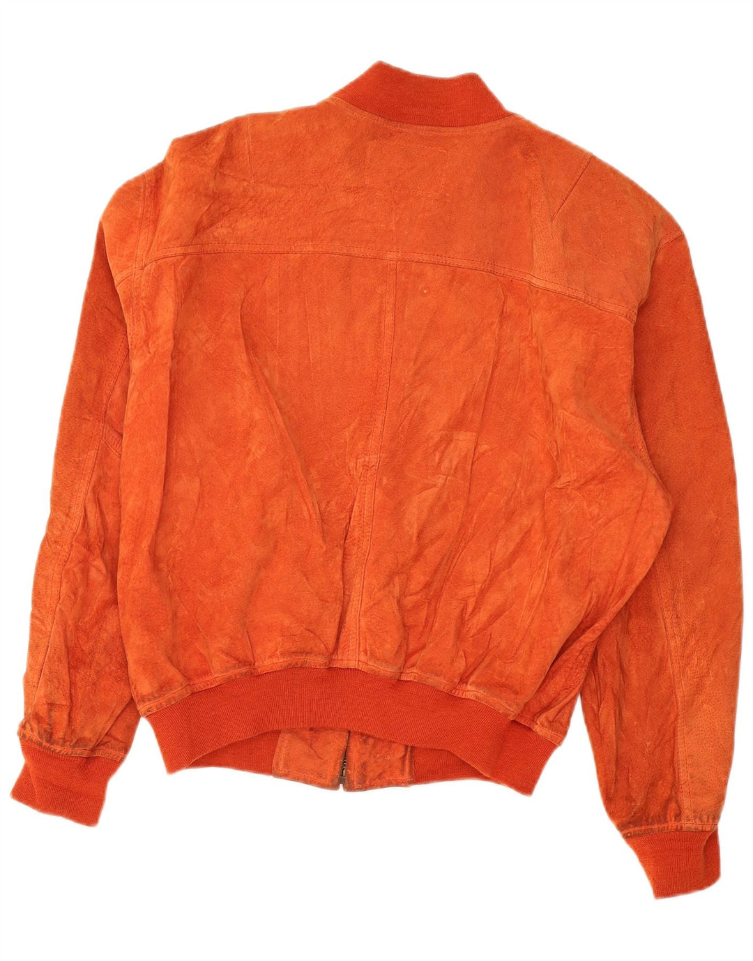 CHARRO Womens Suede Bomber Jacket IT 50 XL Orange