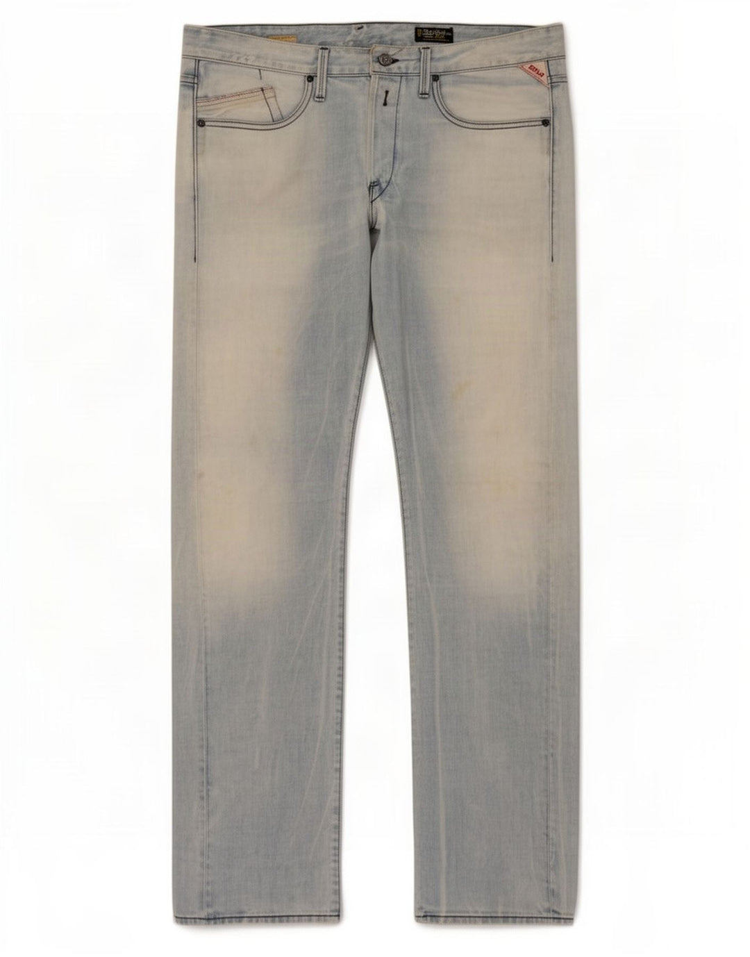 Replay Jean droit homme W36 L34 bleu coton