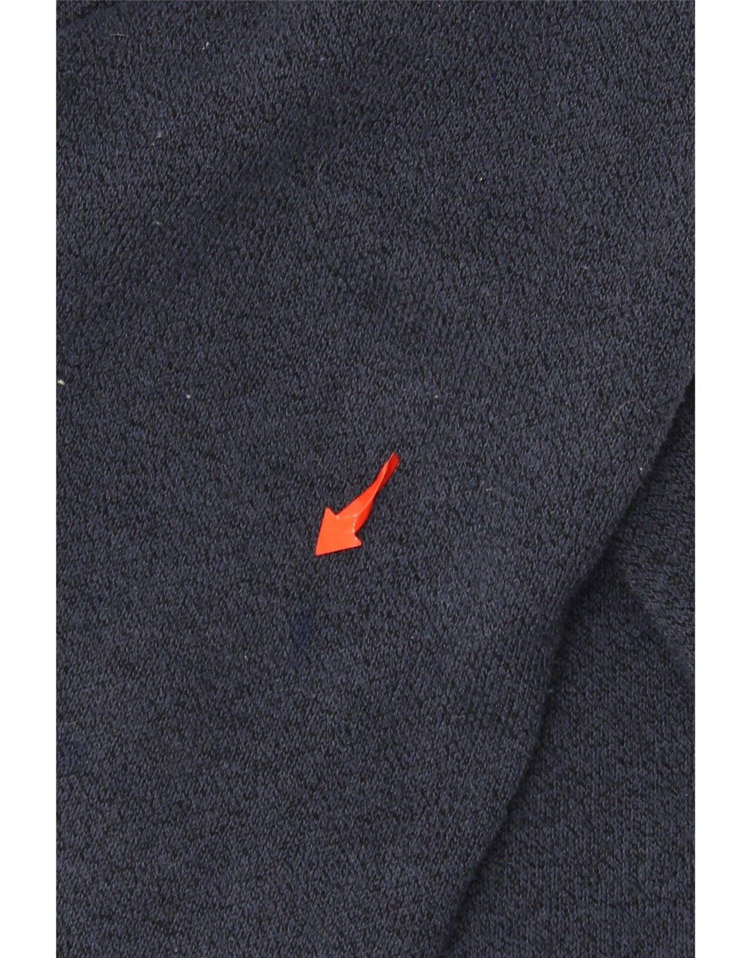 Weird Fish Sweat-shirt à col zippé pour homme 2XL Bleu marine Polyester