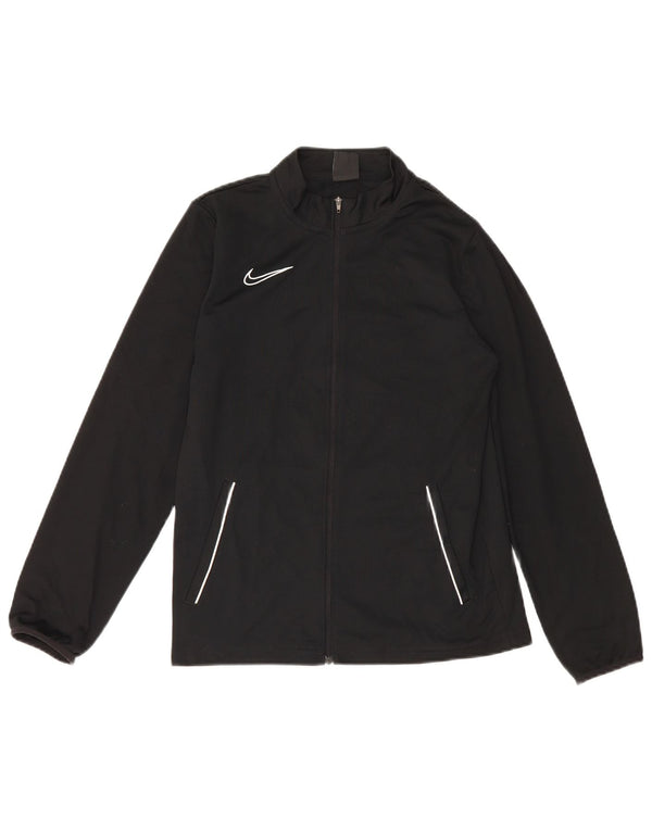 Veste de survêtement Nike Dri Fit pour garçon 13-14 ans XL Noir Polyester