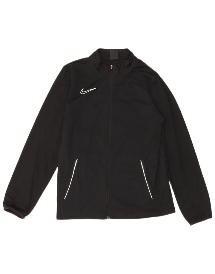 Veste de survêtement Nike Dri Fit pour garçon 13-14 ans XL Noir Polyester