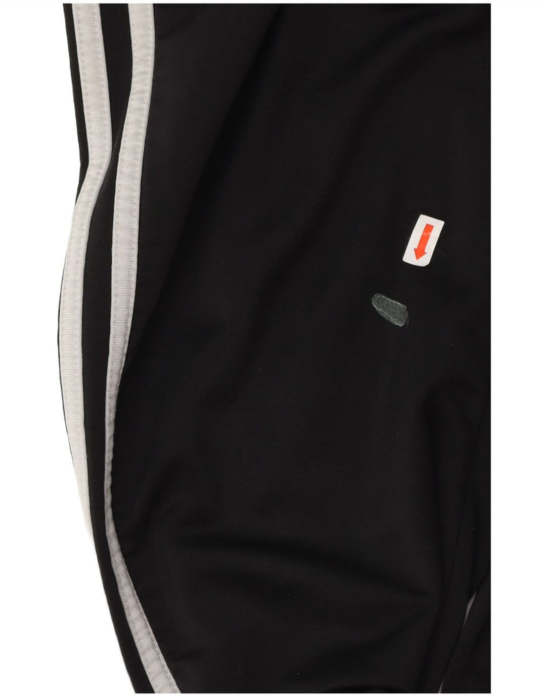 ADIDAS Boys Graphic Tracksuit Trousers 15-16 Years  Black Polyester