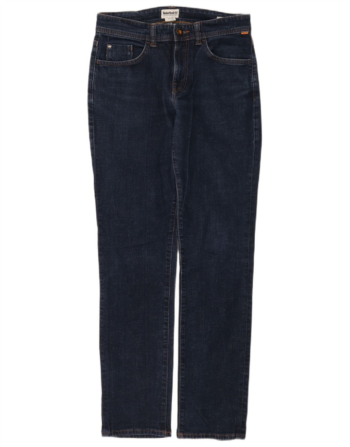 Timberland Jean Slim Femme W30 L32 Bleu Marine Coton