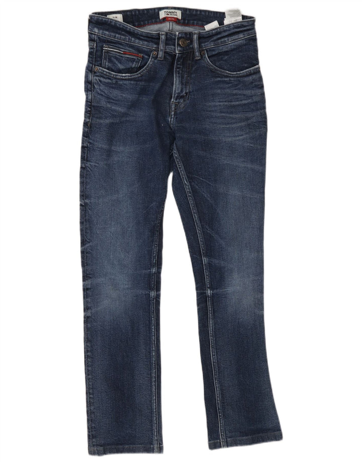 Tommy Hilfiger Jean Slim Homme W30 L32 Bleu Coton