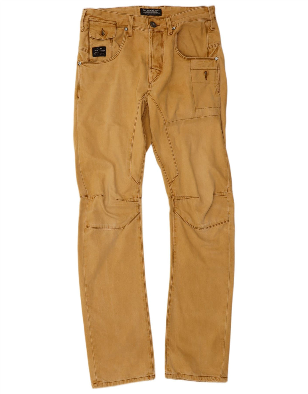 JACK & JONES Pantalon Décontracté Stan Anti Fit Droit Homme W29 L32 Beige