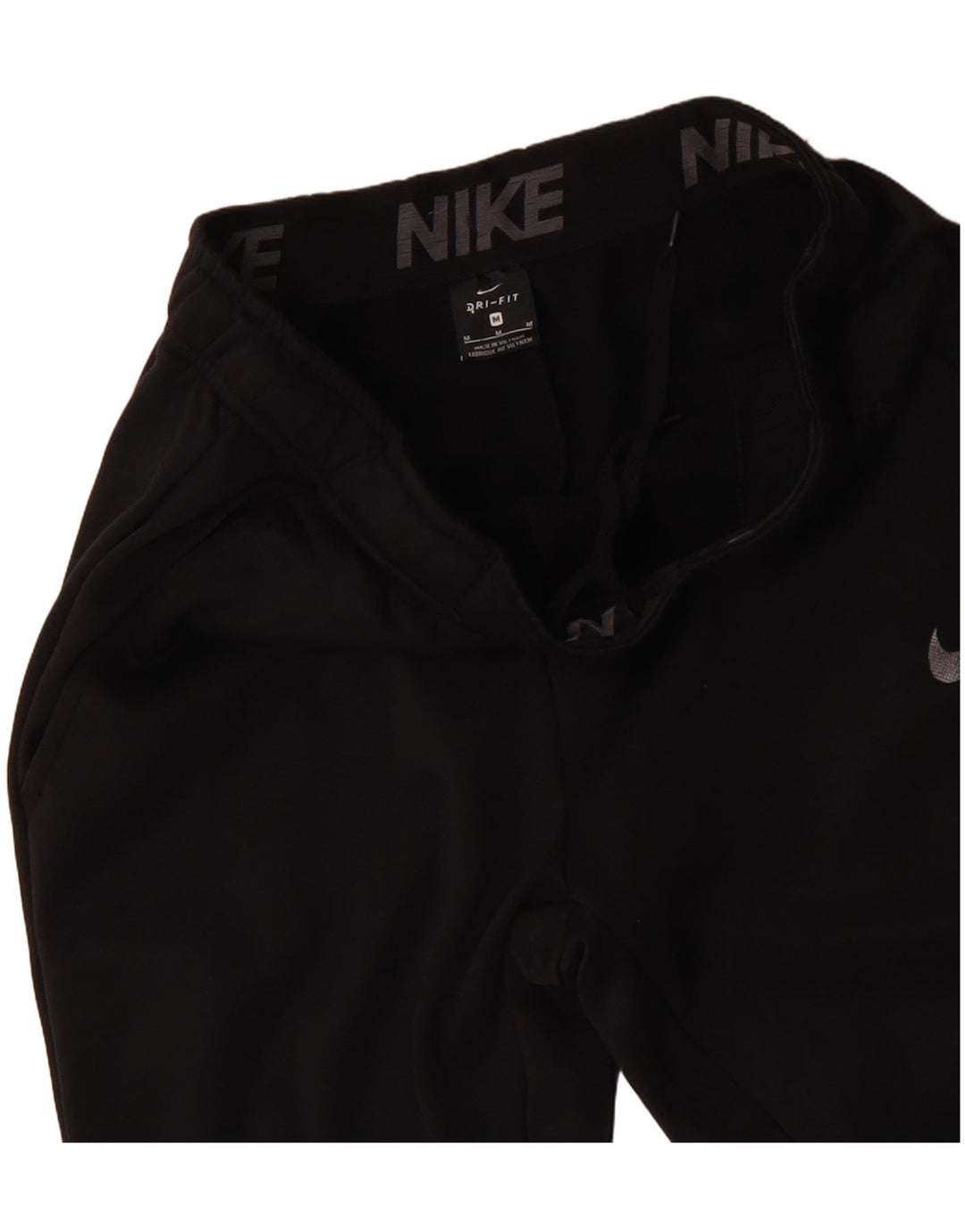 NIKE Pantalon de survêtement Dri Fit pour homme en polyester noir moyen