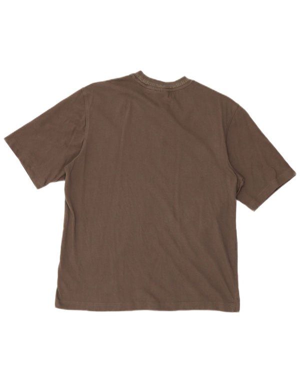 Adidas T-Shirt Homme Top XS Marron Coton
