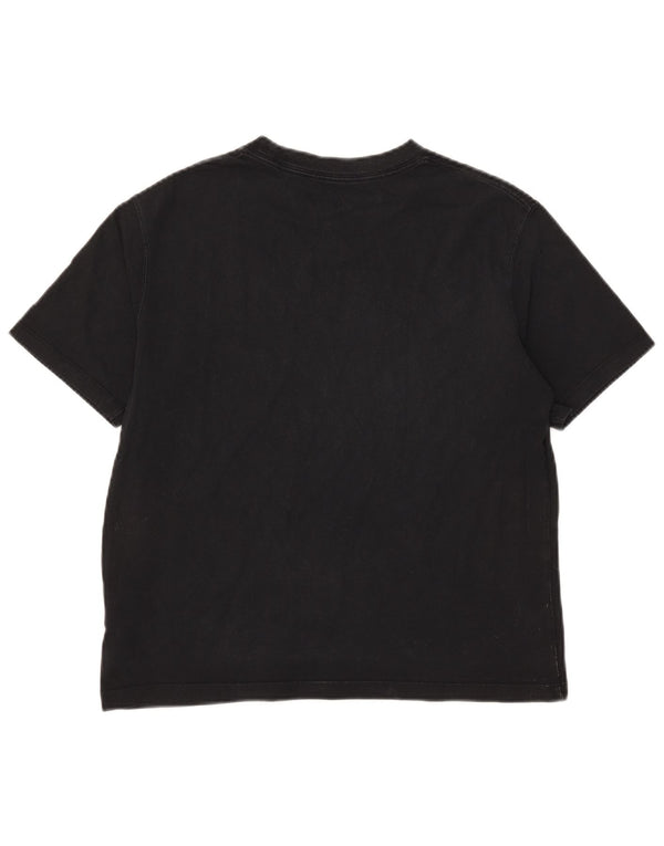 Jordan T-shirt pour femme UK 10 Petit coton noir