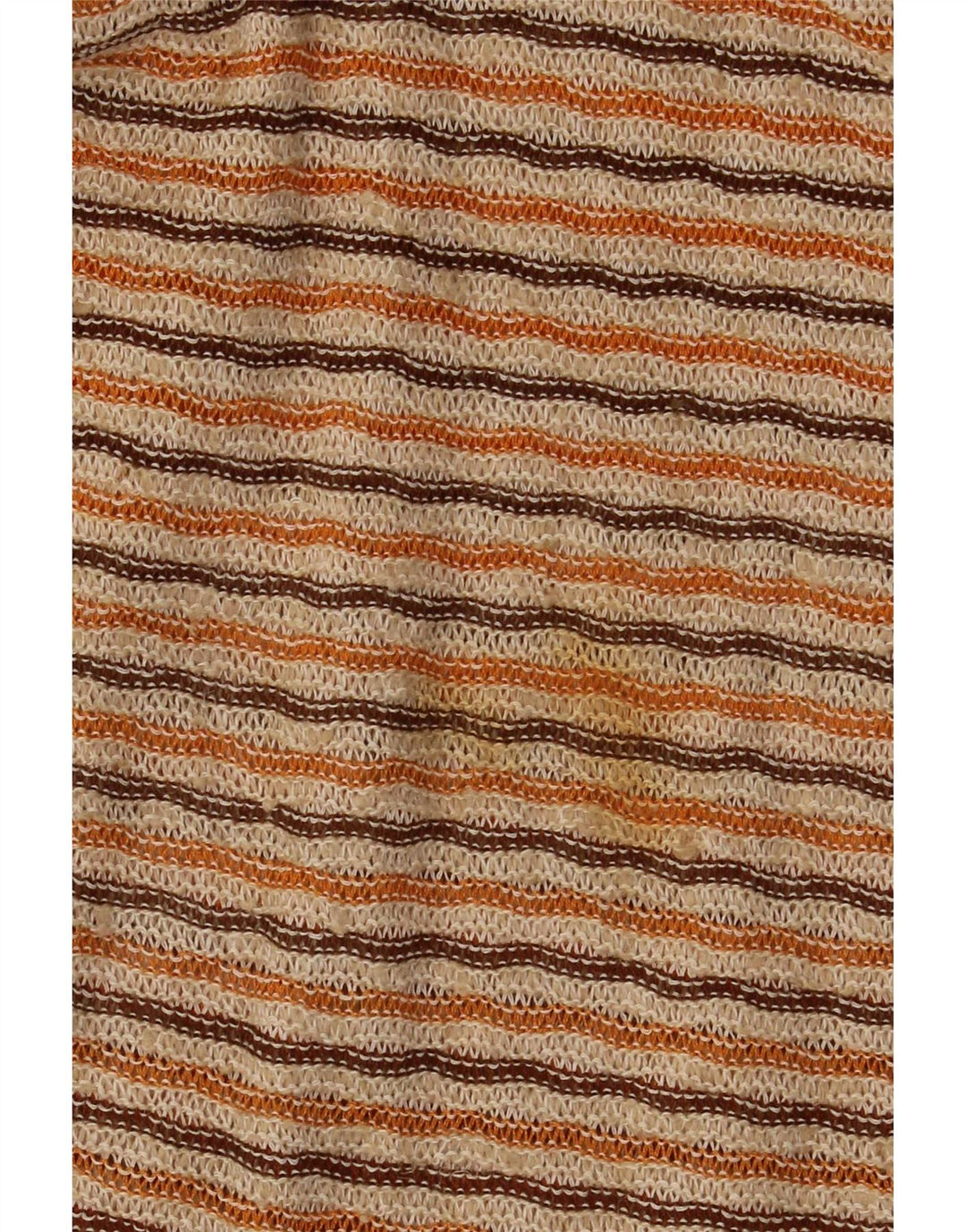 vintage Womens Knit Slip Dress UK 12 Moyen Multicolore Rayé