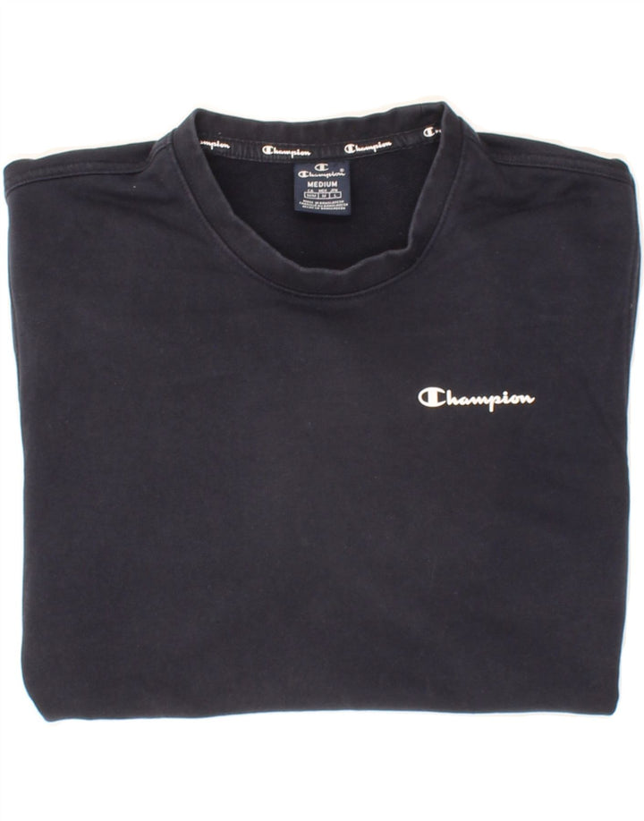 CHAMPION Sweat-Shirt Homme Bleu Marine Moyen Coton