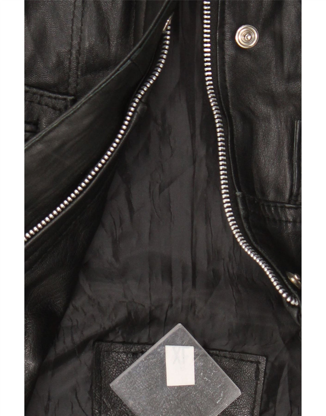 Gilet en cuir homme vintage UK 42 XL Cuir noir