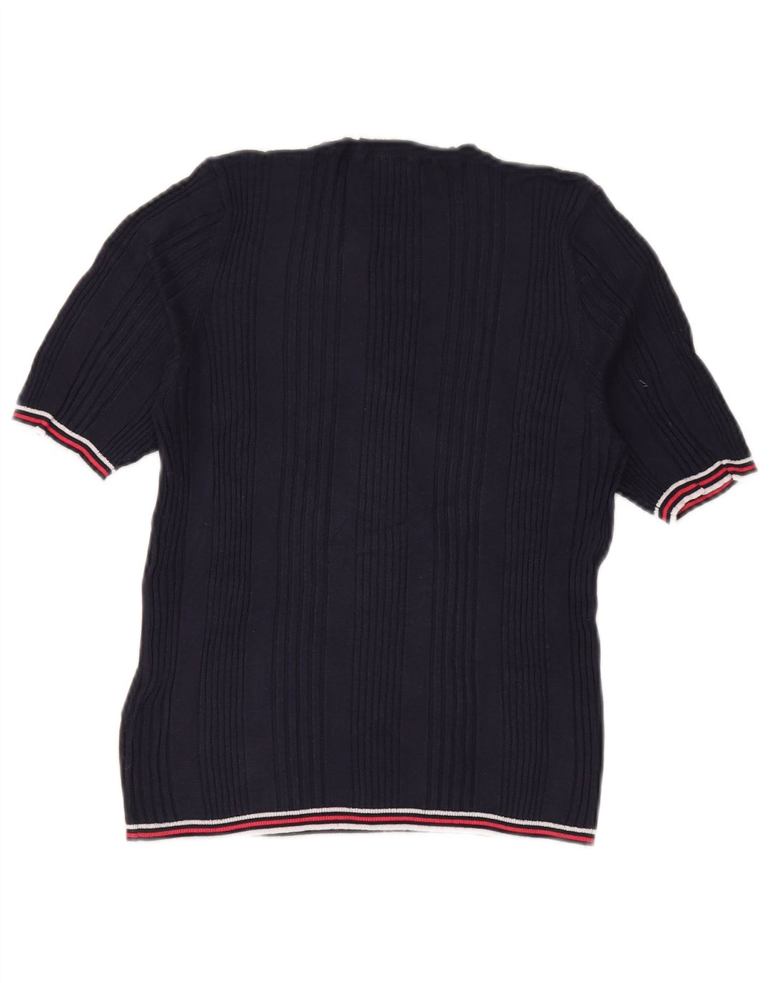 MARKS & SPENCER Pull à col rond pour femme UK 14 Large Bleu marine