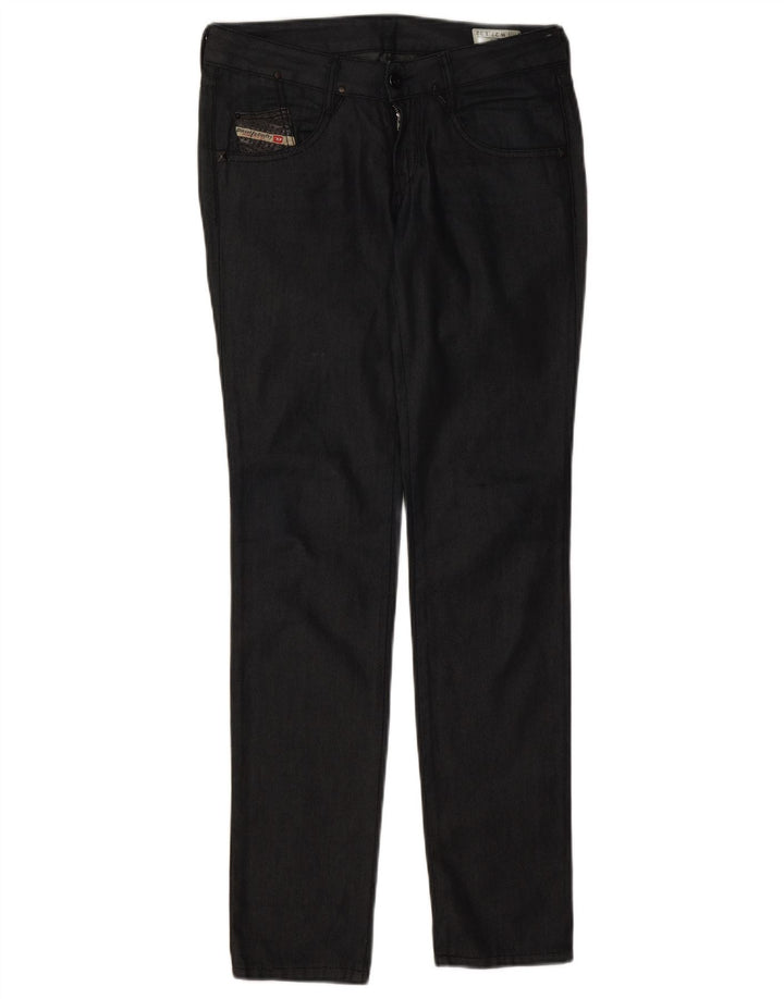 Jean Diesel Clush Slim W27 L32 Femme Noir Coton