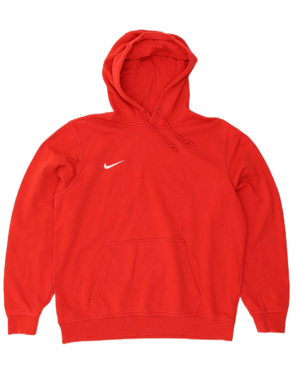 Nike Pull à capuche pour homme Rouge Taille L
